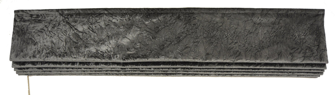 Clarke &amp; Clarke x Studio G - Sylvana - Smoke - Made To Measure Professionally Made Roman Blind