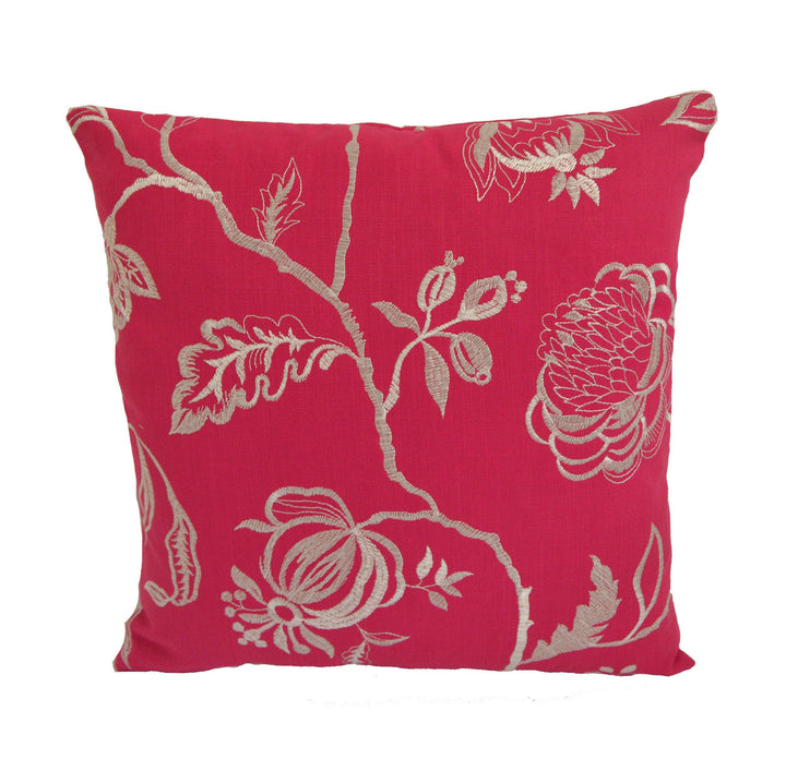 Prestigious Textiles - Lahini - Fuchsia - Cushion Covers/Pillow Throws Embroidery.