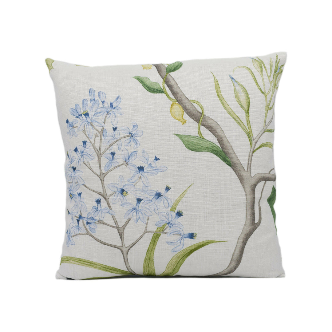 Sanderson - Clementine - Delft Blue - Cushion Cover Throw Pillow Stunning Designer Home Decor.
