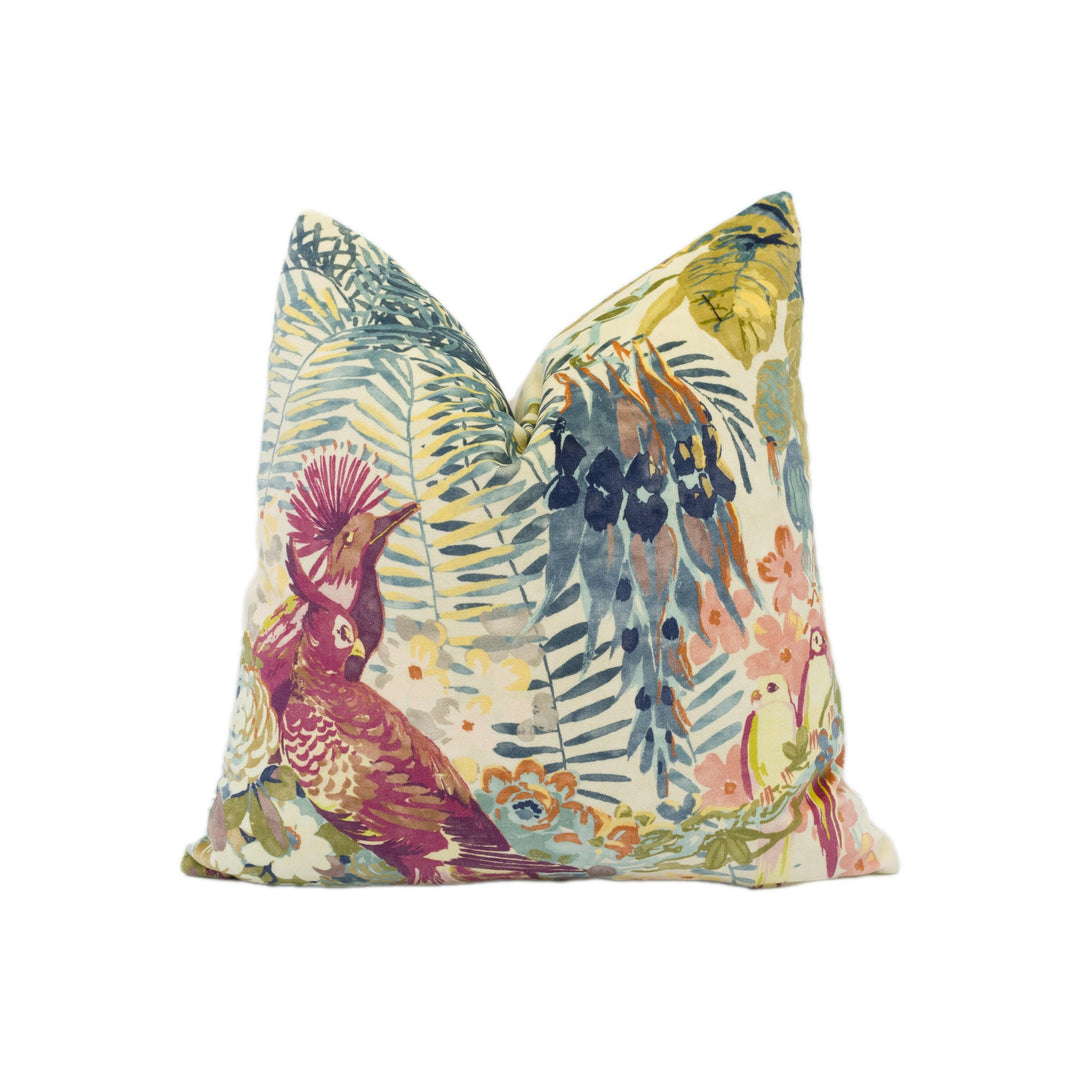 Linwood - Down in Kokomo - Stunning Velvet Cushion Cover Designer Throw Pillow Handmade Home Décor.
