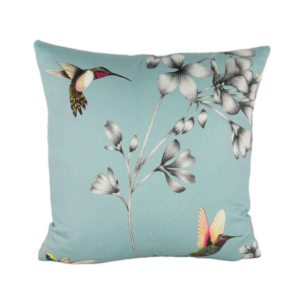 Harlequin - Amazilia - Sky - Beautiful Botanical Cushion Cover Throw Pillow Designer Home Decor.