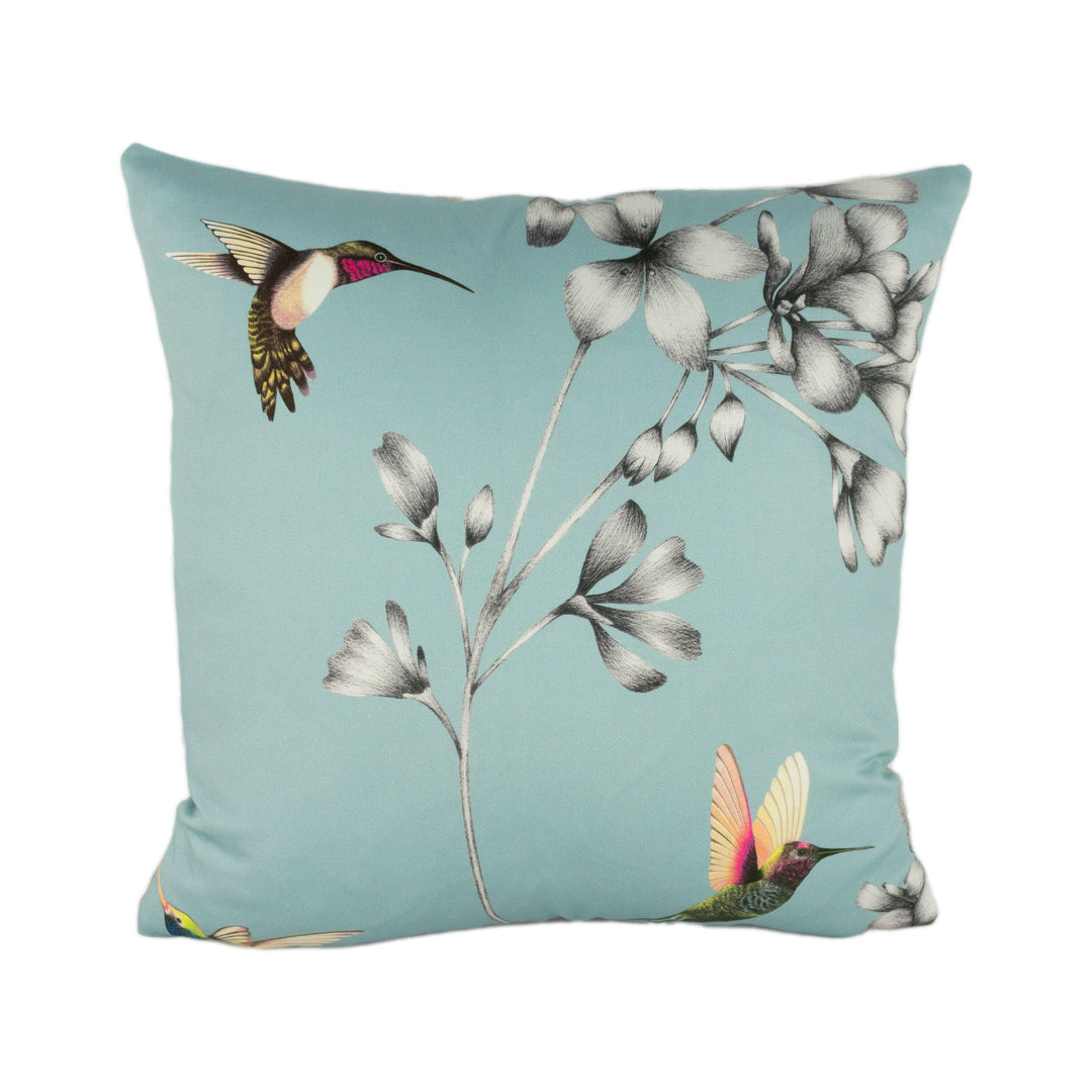 Harlequin - Amazilia - Sky - Beautiful Botanical Cushion Cover Throw Pillow Designer Home Decor.