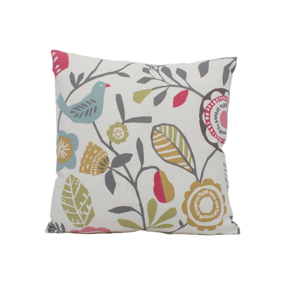Clarke & Clarke x Studio G - Folki - Pastel - Stunning Designer Cushion Cover Home Décor Throw Pillow.