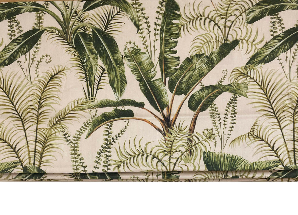 Clarke and Clarke - Majorelle - Blush  Made To Measure Professionally Made Roman Blind.