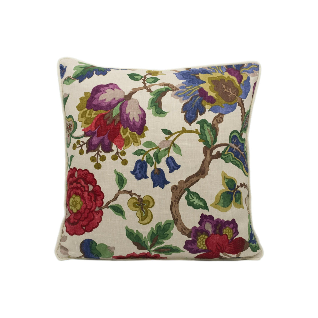 Sanderson - Amanpuri - Original Chintz  - Stunning Cushion Cover Throw Pillow Designer Home Decor.