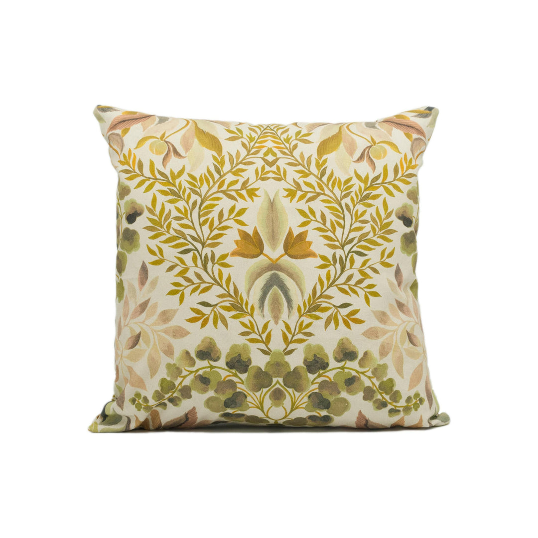 Designers Guild - Karakusa - Tuberose - Elegant Contemporary Floral Damask Cushion Cover - Handmade Throw Pillow - Designer Home Décor.