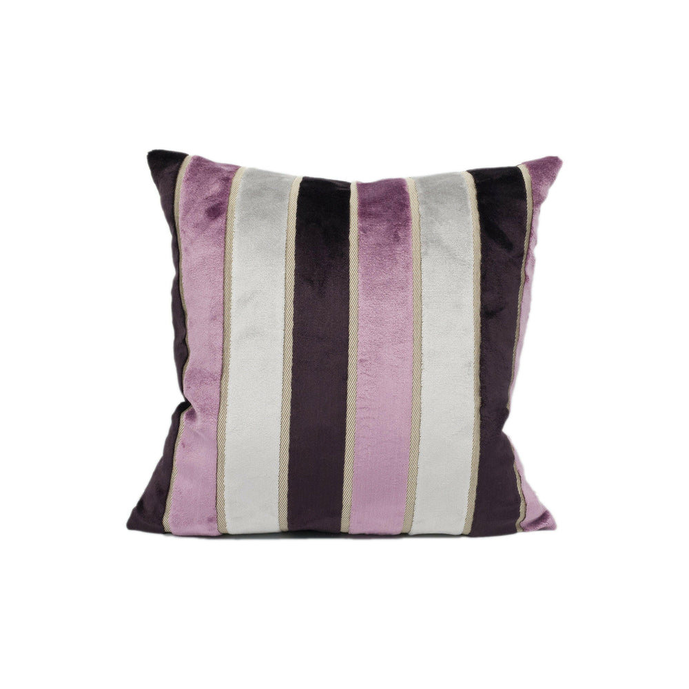 Clarke & Clarke - Emilio - Amethyst - Stunning Designer Velvet Cushion Cover Home Décor Throw Pillow.