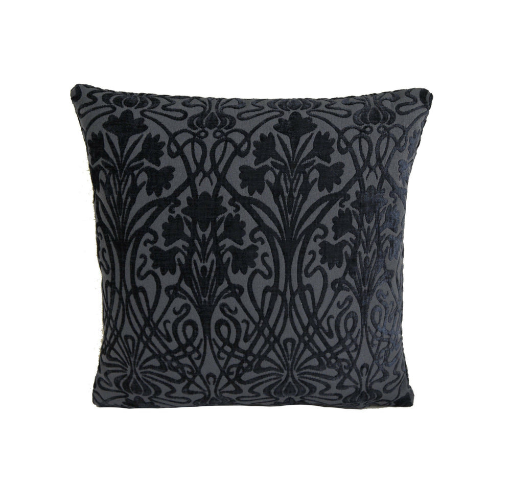 ILiv - Tiverton - Indigo  - Designer Cushion Cover Handmade Throw Pillow.