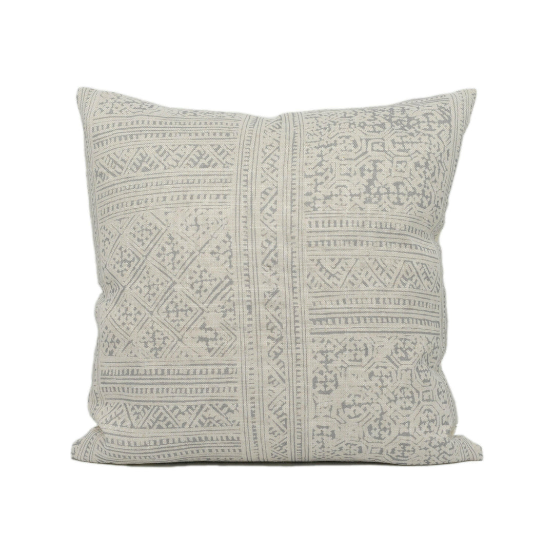 Andrew Martin - Ostuni - Storm - Italian Inspired Geometric Cushion Cover - Handmade Throw Pillow - Designer Home Décor.
