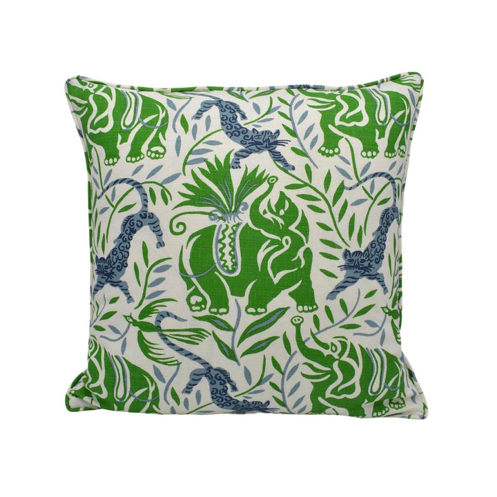 Christopher Farr - La Jungle - Prato - Raoul Dufy Inspired Exotic Wildlife Cushion Cover - Handmade Throw Pillow - Designer Home Décor.