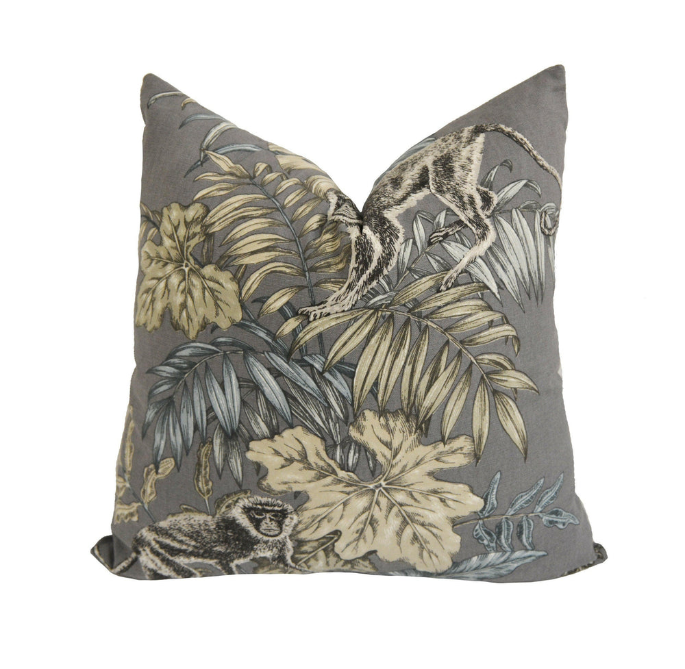 ILiv - Monkeying Around - Mineral - Cushion Cover Pillow Throw Stunning.