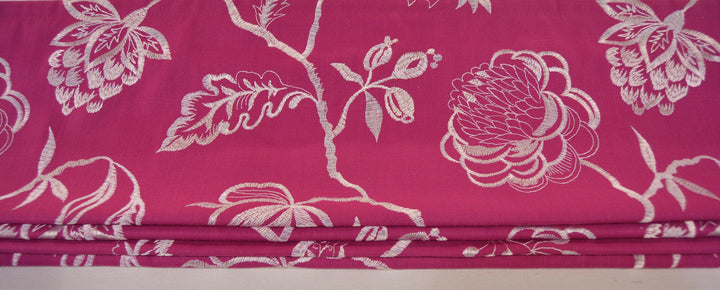 Prestigious Textiles - Lahini - Fuchsia - Made To Measure Professionally Made Roman Blind.