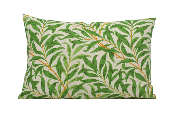 William Morris - Willow Boughs - Leaf Green - Cornubia - Classic English Morris Cushion Cover Fresh Green Leaves Pillow Cover Modern Morris.