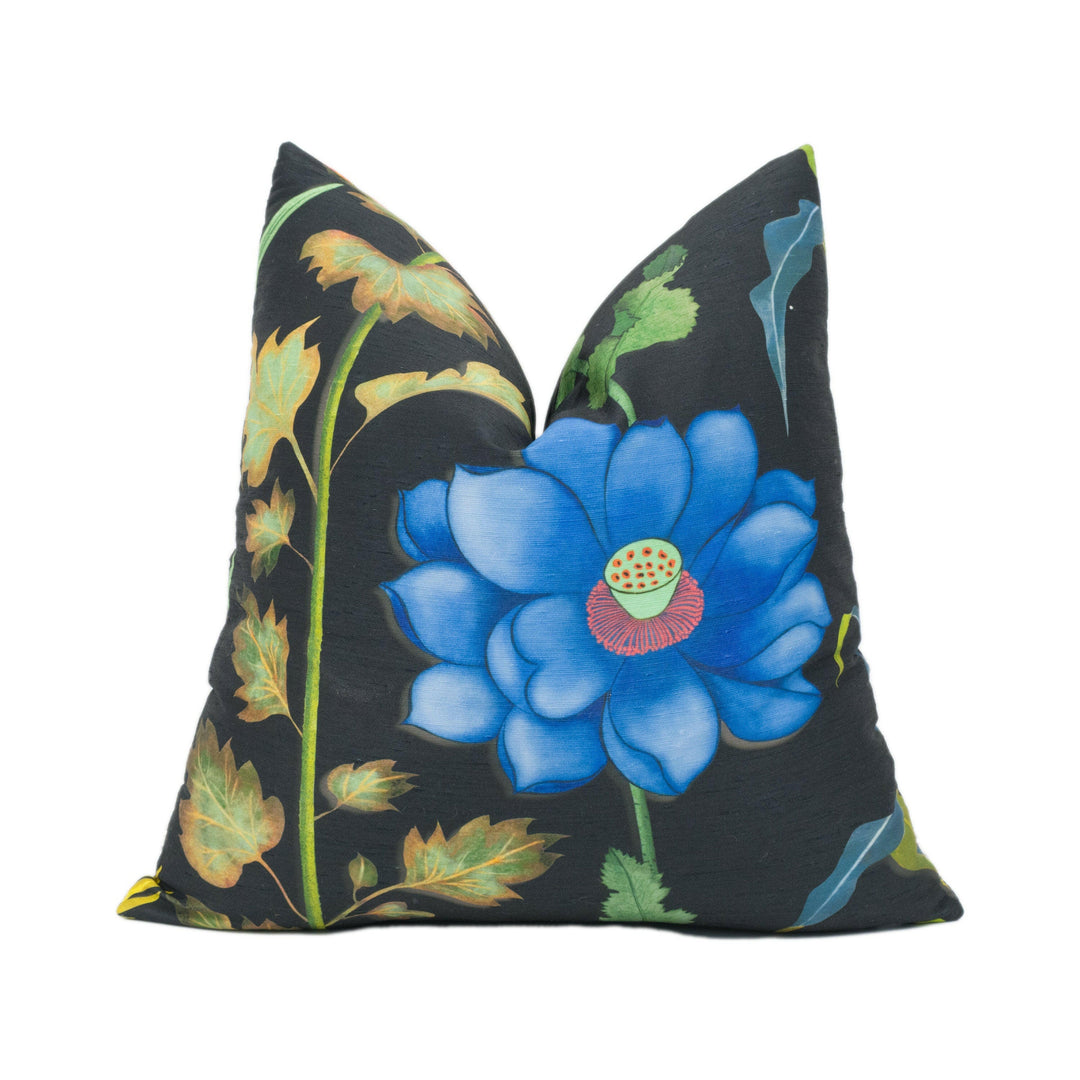 Designers Guild - Selam - Jais - Stunning Christian Lacroix Cushion Cover Handmade Flower Throw Pillow Designer Home Décor.