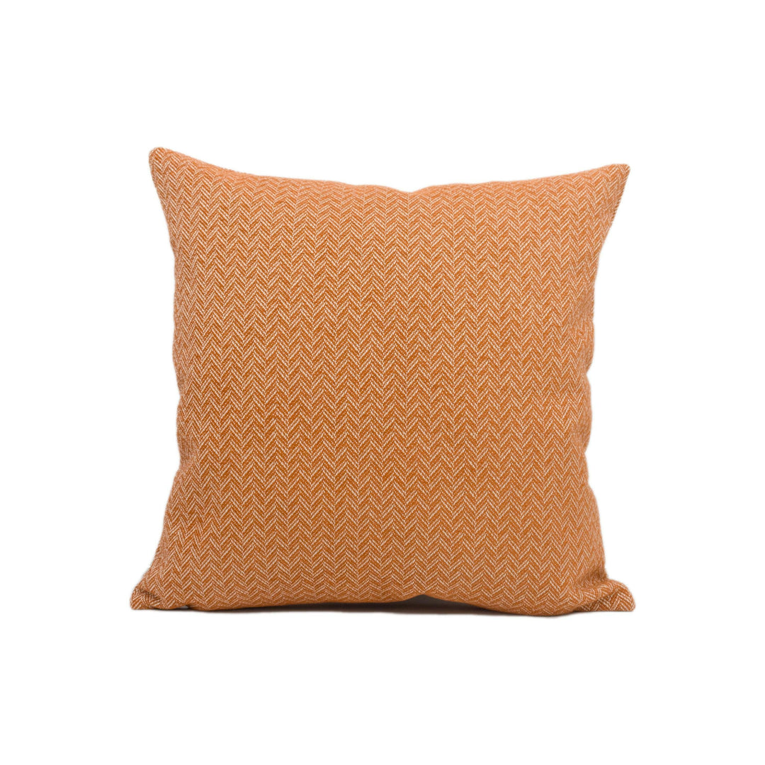 Clarke &amp; Clarke - Trinity - Spice - Modern Herringbone Chenille Cushion Cover - Handmade Throw Pillow - Designer Home Décor.