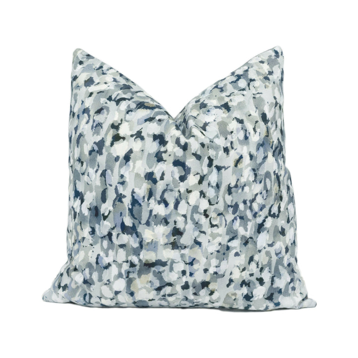 Harlequin - Sabi - Seaglass / Cerise / Indigo - Abstract Painted Animal Print Cushion Cover Handmade Throw Pillow Designer Home Décor.