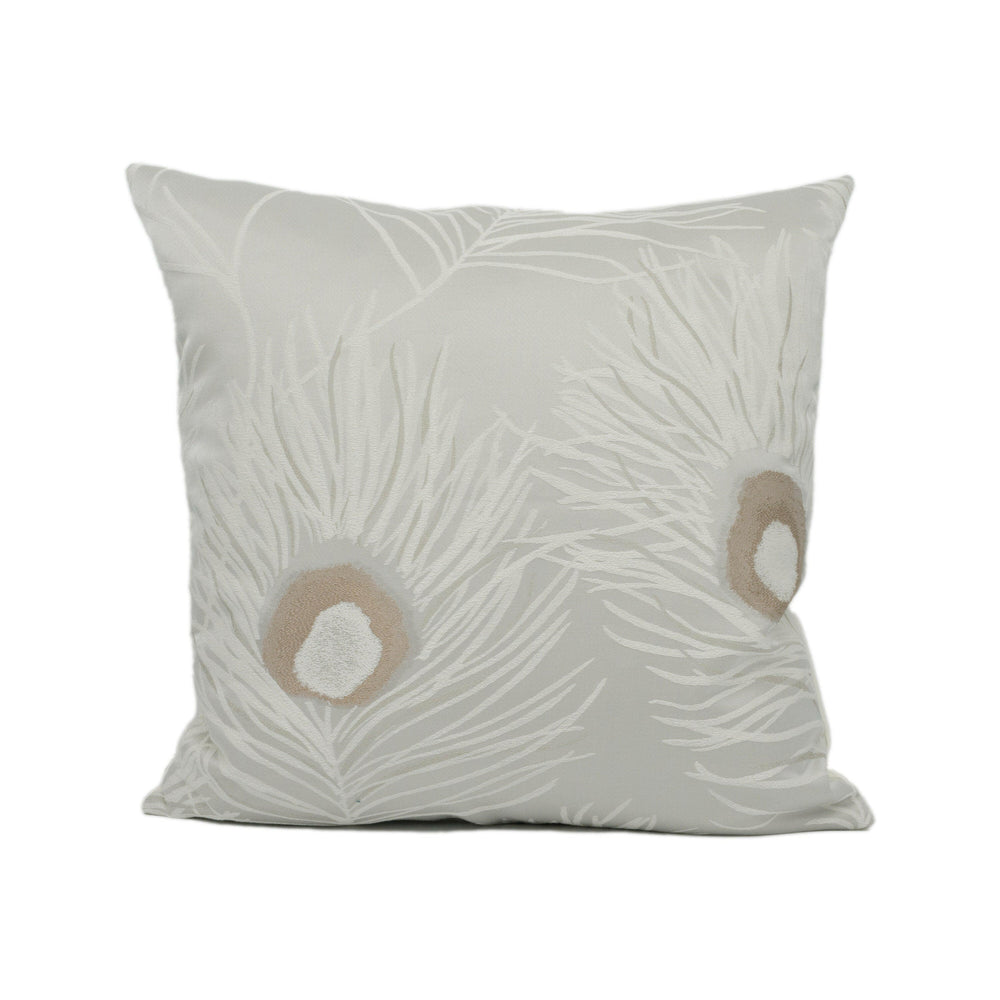 Harlequin - Orlena - Rose Gold / Pearl - Elegant Woven Metallic Jacquard Designer Cushion Cover - Luxury Throw Pillow - Handmade Home Décor.