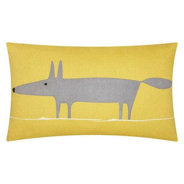 MR FOX Scion Cushion Covers in 5 Colours - Option of Quality Cushion Pad - Designer Throw Pillow Stunning Scatter Pillow Luxury Home Decor.