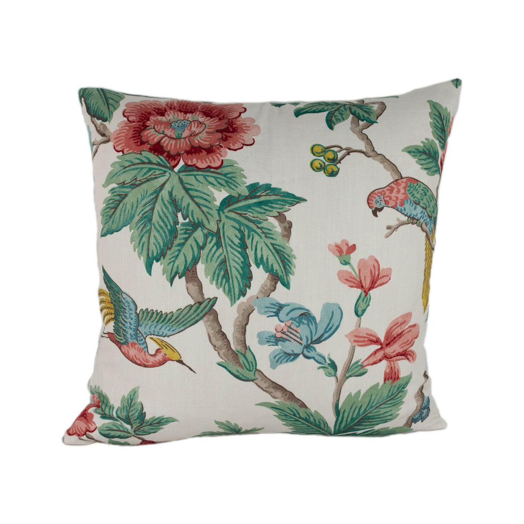 Sanderson - Lophura - Chintz - Cushion Cover Throw Pillow National Trust Design Home Decor.
