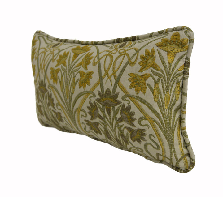 ILiv - Tiffany - Sand / Prussian / Jewel - Embroidered Cushion Cover/Pillow Throw Stunning.