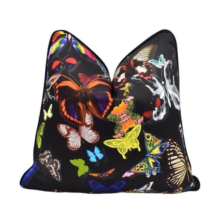 Christian Lacroix x Designers Guild - Butterfly Parade - Oscuro - Stunning Maximalist Butterflies Designer Cushion Cover - Luxury Throw.