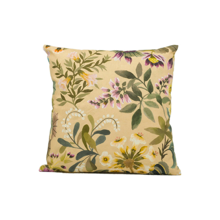 Designers Guild - Ikebana Damask - Coral - Painterly Kaleidoscopic Floral Cushion Cover - Handmade Throw Pillow - Designer Home Décor.