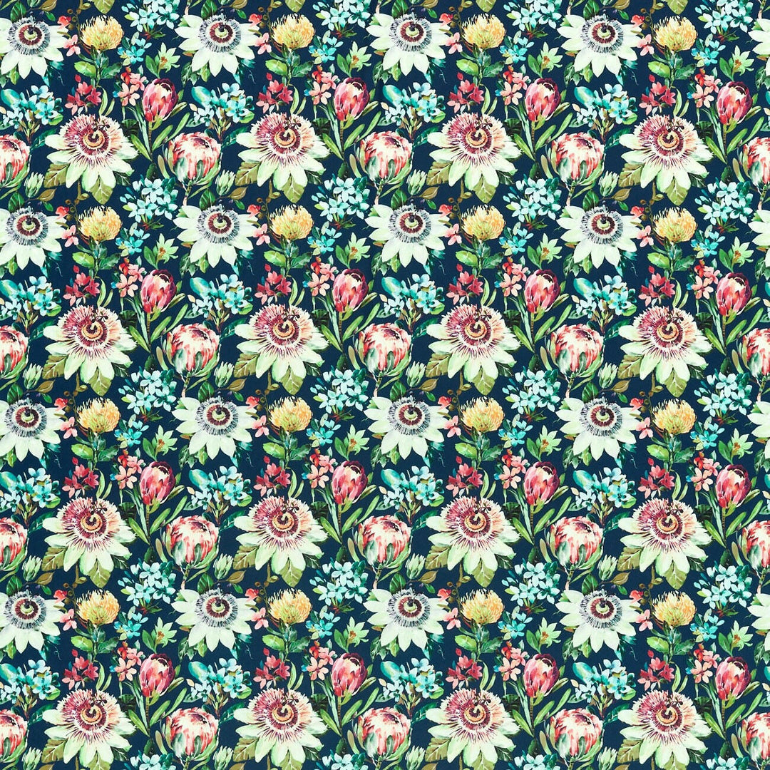 Clarke & Clarke x Studio G - Paradise - Midnight Velvet - Cushion Covers - Pillow Throws - Stunning Designer Home Decor.