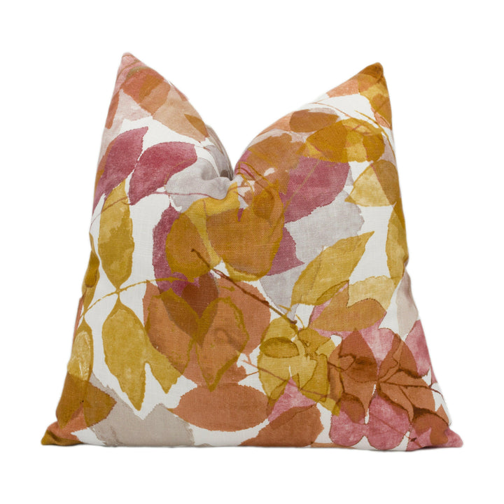 Harlequin - Expose - Rosewood / Saffron / Parchment - Handmade Cushion Cover Stunning Throw Pillow Designer Home Décor.