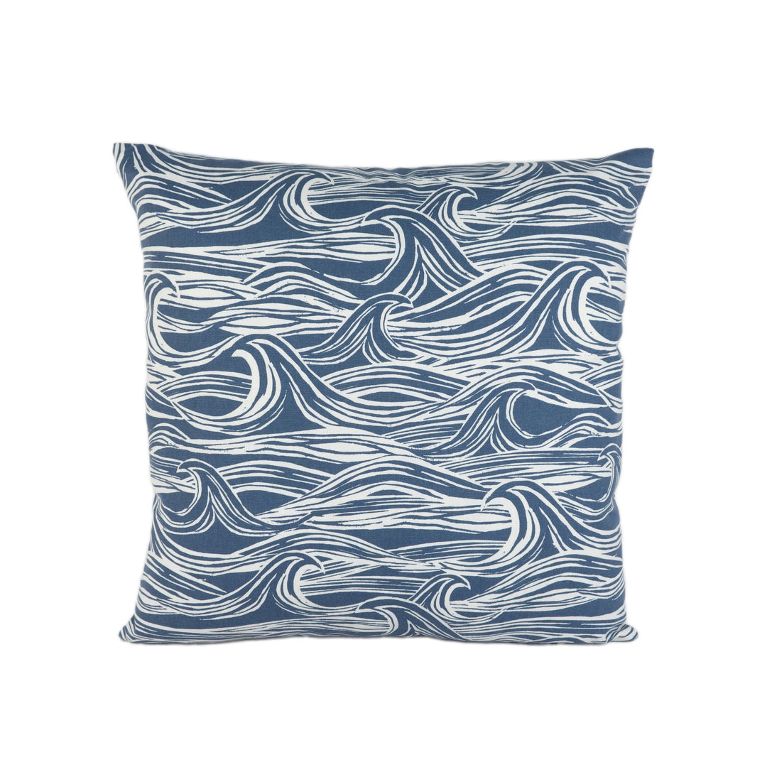 Clarke & Clarke x Studio G - Surf - Navy - Stunning Designer Cushion Cover Throw Pillow Home Decor