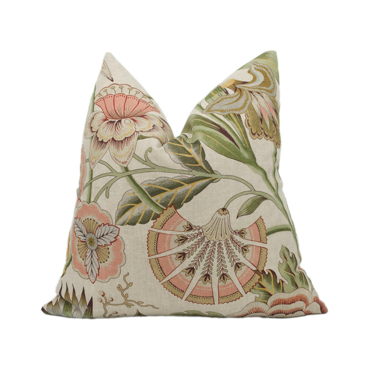 Anna French x Thibaut - Cleo - Red / Gold on Flax - 1920&