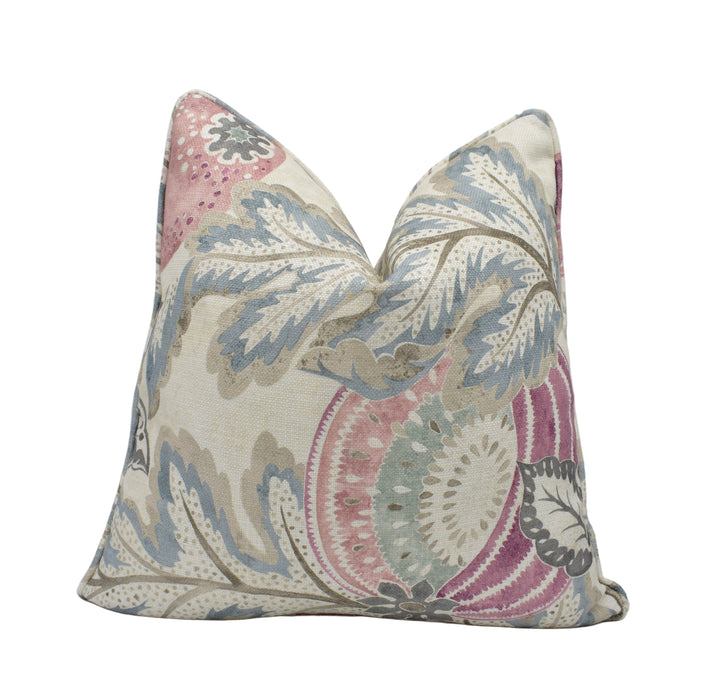 Sanderson – Cantaloupe – Blush/Dove – Cushion Cover – Serene Botanical Statement