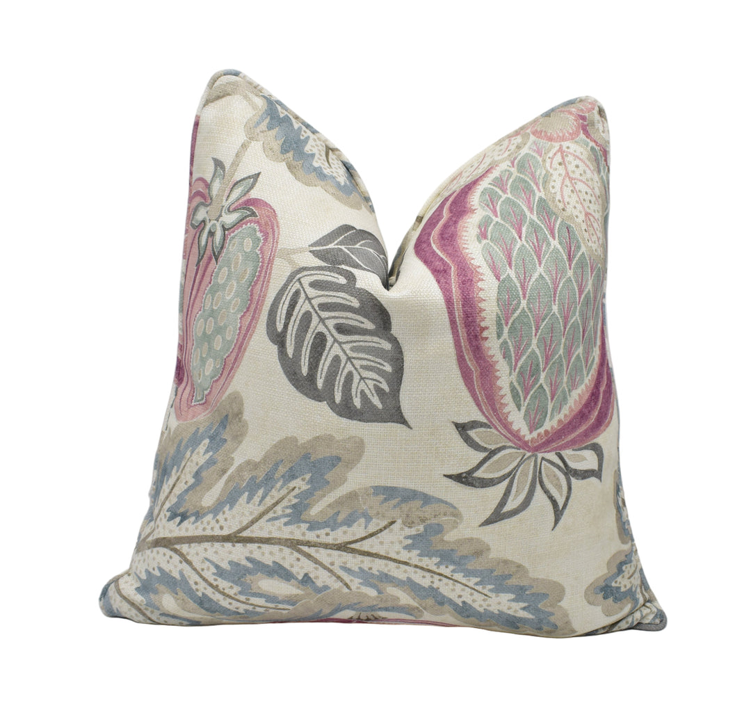 Sanderson – Cantaloupe – Blush/Dove – Cushion Cover – Serene Botanical Statement