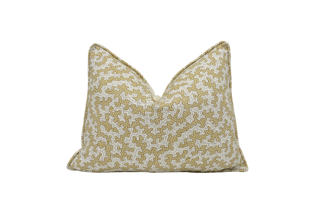 Sanderson – Truffle – Wheat – Cushion Cover – Spotted Neutral Limestone Dot