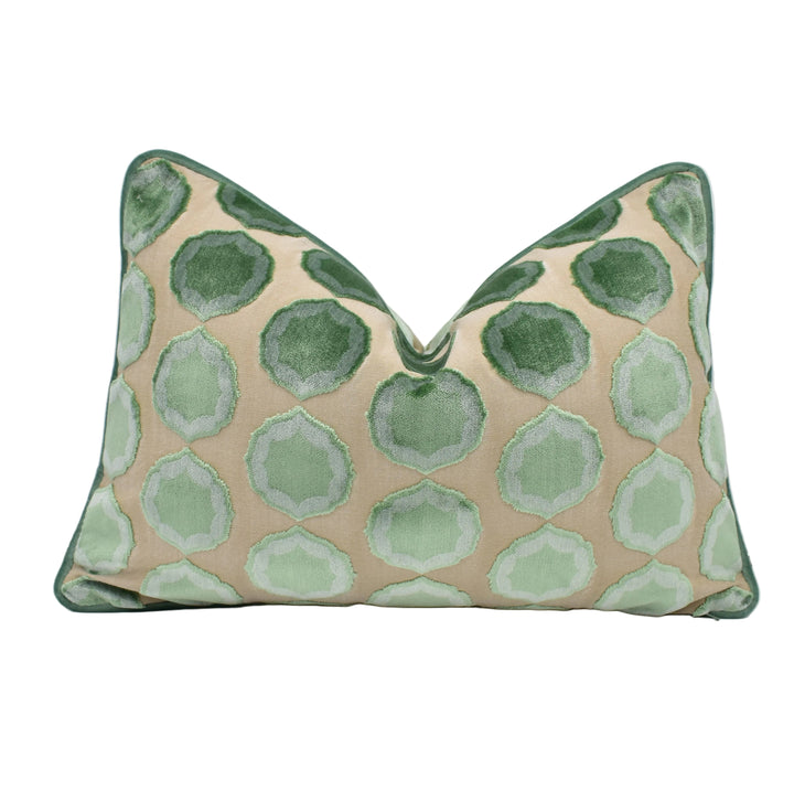 Manuel Canovas - Tiana - Turquoise / Nattier - Elegant Decorative Pattern