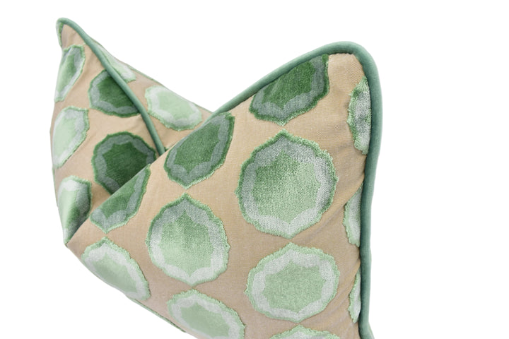 Manuel Canovas - Tiana - Turquoise / Nattier - Elegant Decorative Pattern