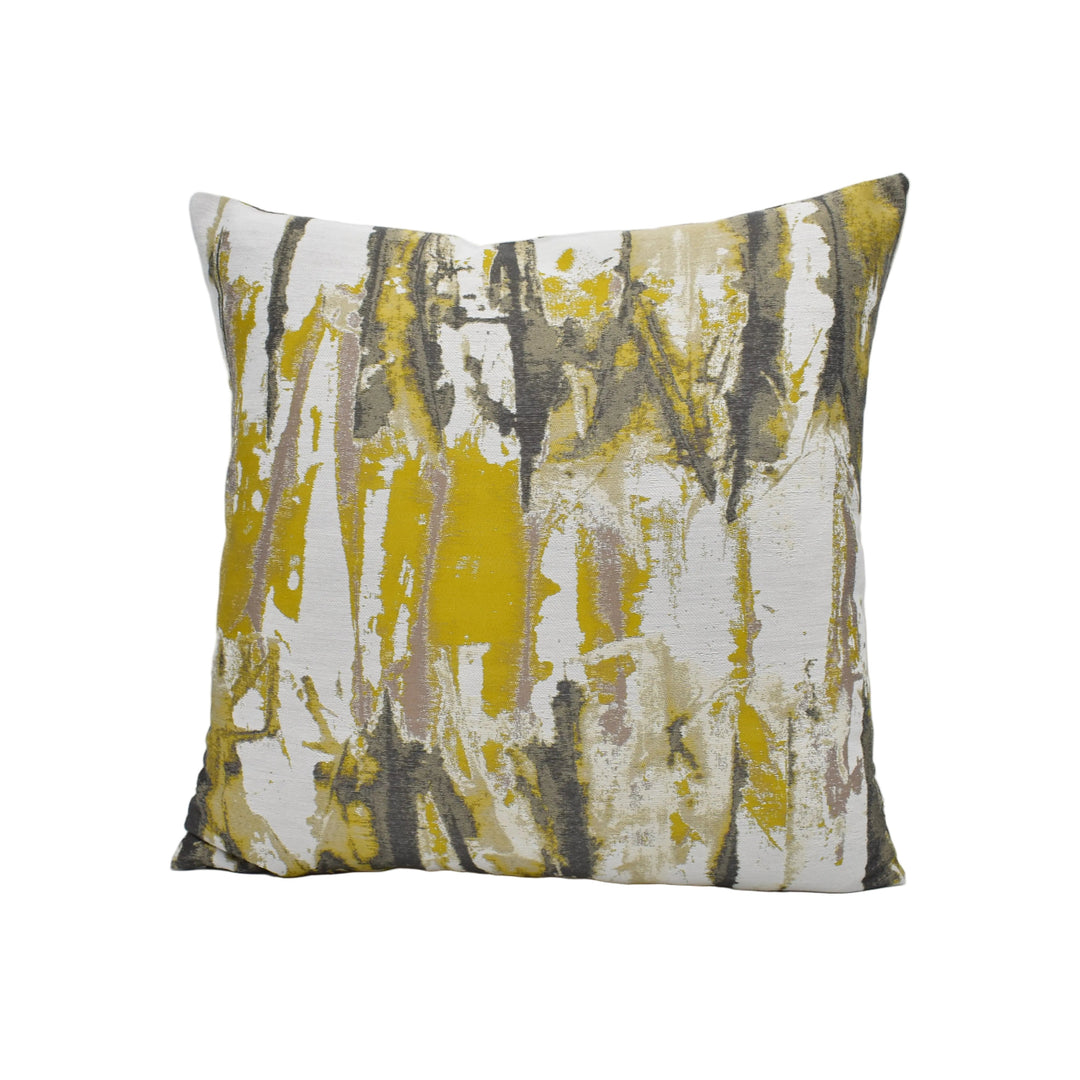 Harlequin – Eco Takara – Ochre / Temple Grey – Cushion Cover – Modern Earthy Jacquard Accent