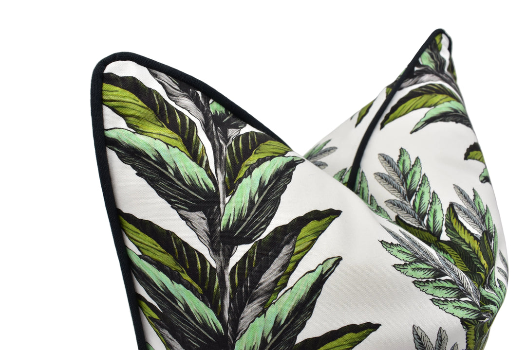 Designers Guild – Groussay – Vert Buis – Cushion Cover – Bold Botanical & Contemporary Decor
