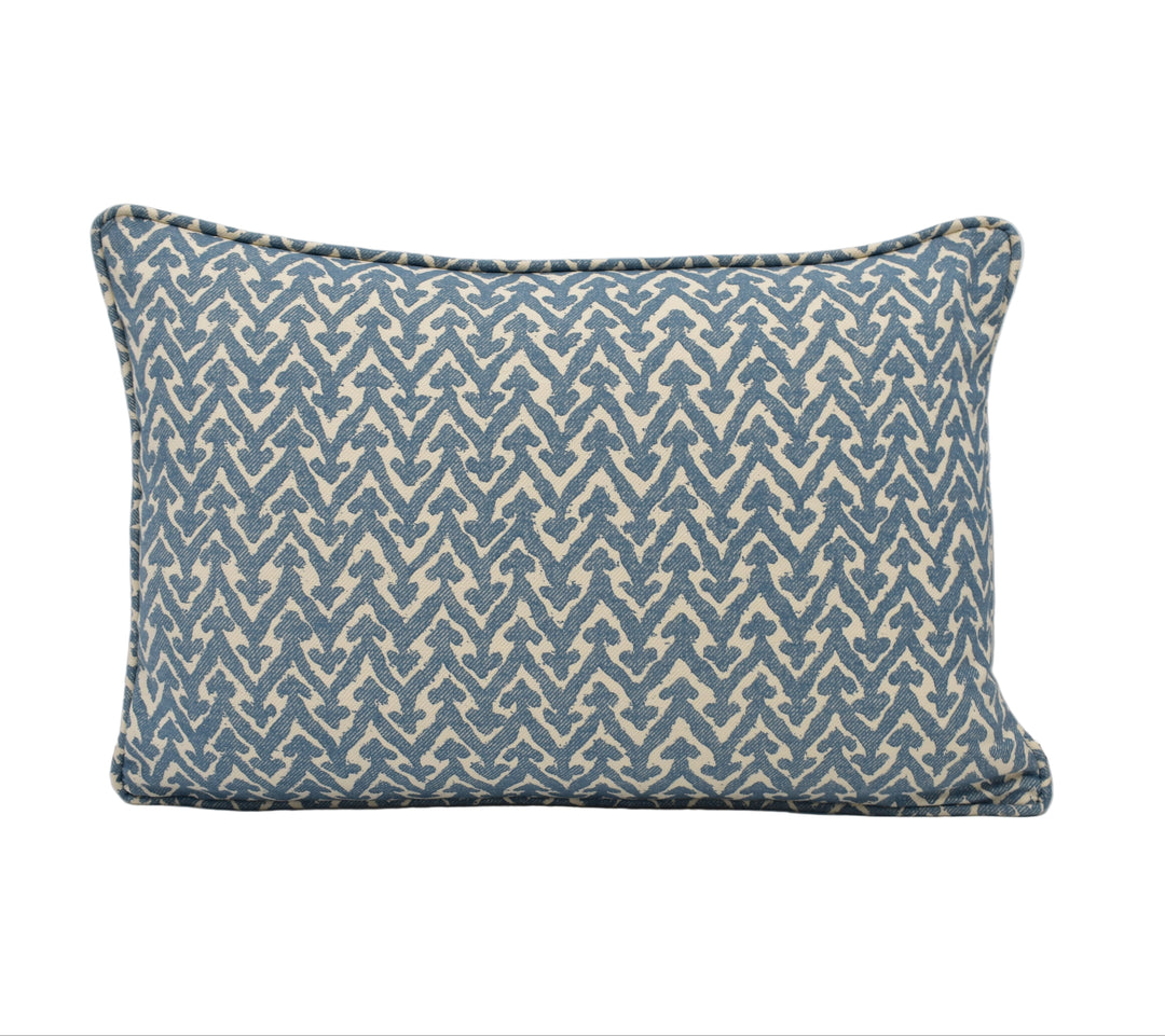 Fermoie - Rabanna - 269 - Geometric Blue Chevron Accent