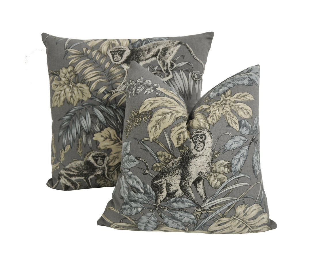 ILiv - Monkeying Around - Mineral - Cushion Cover Pillow Throw Stunning.
