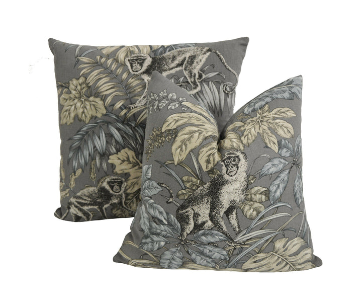 ILiv - Monkeying Around - Mineral - Cushion Cover Pillow Throw Stunning.