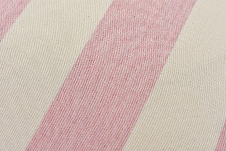 Ian Mankin – Devon Stripe – Pink – Designer Cotton Stripe Cushion Cover