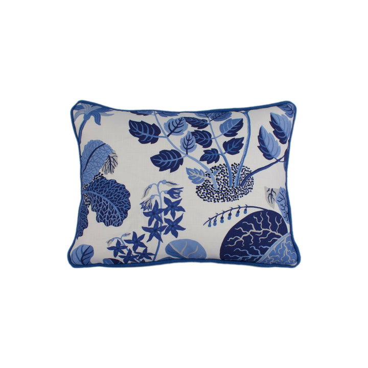 Schumacher - Exotic Butterfly - Marine - Signature Josef Frank Whimsical Butterfly Designer Cushion Cover - Luxury Throw Pillow - Handmade.