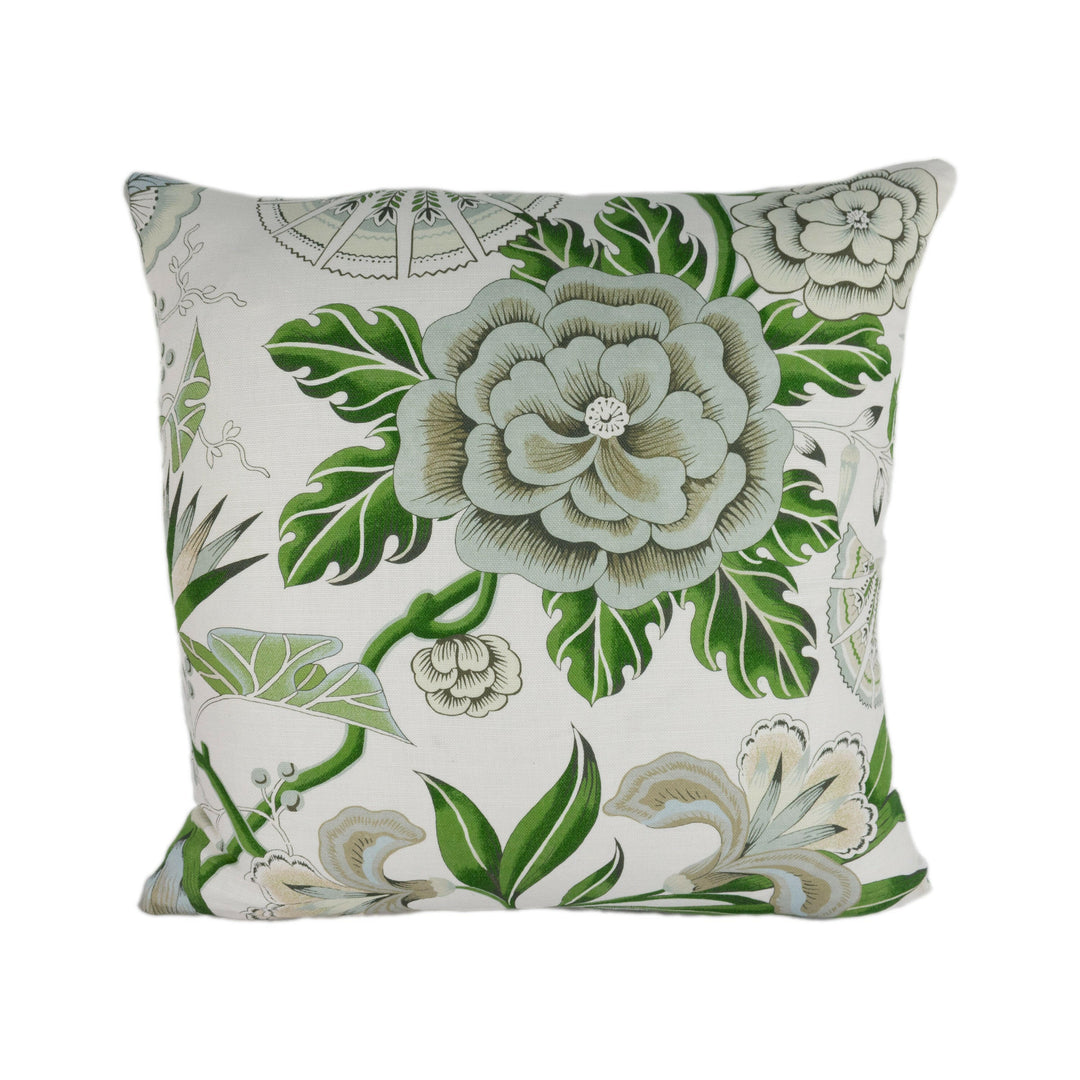 Anna French x Thibaut - Cleo - Green / White - Stunning Cushion Cover Pillow Throw Designer Home Decor.