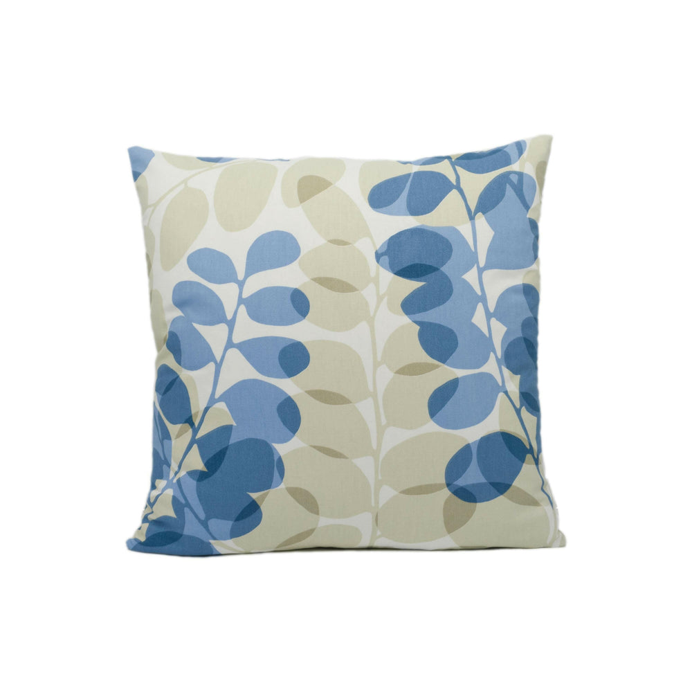 Scion - Lunaria - 4 Colourways Available - Cornflower / Denim / Leaf / Sunflower - Elegant Floral Cushion Cover - Handmade Throw Pillow.