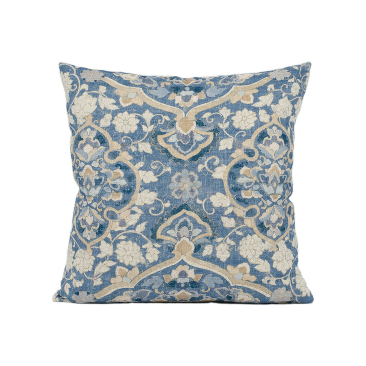GP & J Baker - Kiana - Blue - Stunning Cushion Cover Handmade Throw Pillow Designer Home Décor.