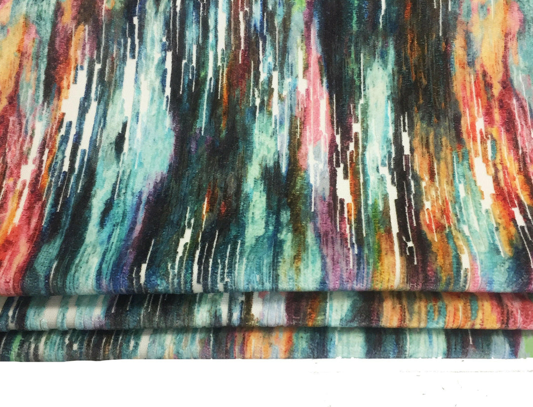 Clarke and Clarke - Umbra - Multi - Made To Measure Professionally Made Roman Blind.