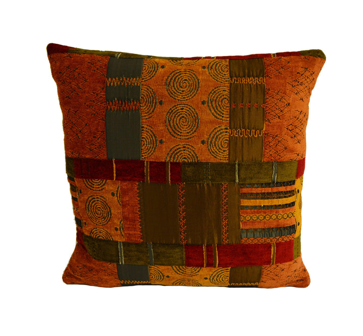 Porter & Stone - Prague - Terracotta - Cushion Cover Pillow Throw Stunning.