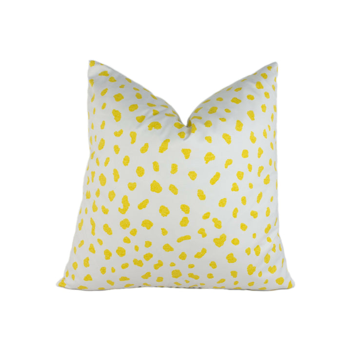 Thibaut - Tanzania - Yellow - Stunning Designer Cushion Cover Home Décor Throw Pillow.