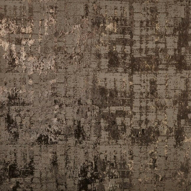 Prestigious - Aphrodite - Copper - Metallic Highlighted Textured Velvet Cushion Cover - Handmade Throw Pillow Designer Home Decor.