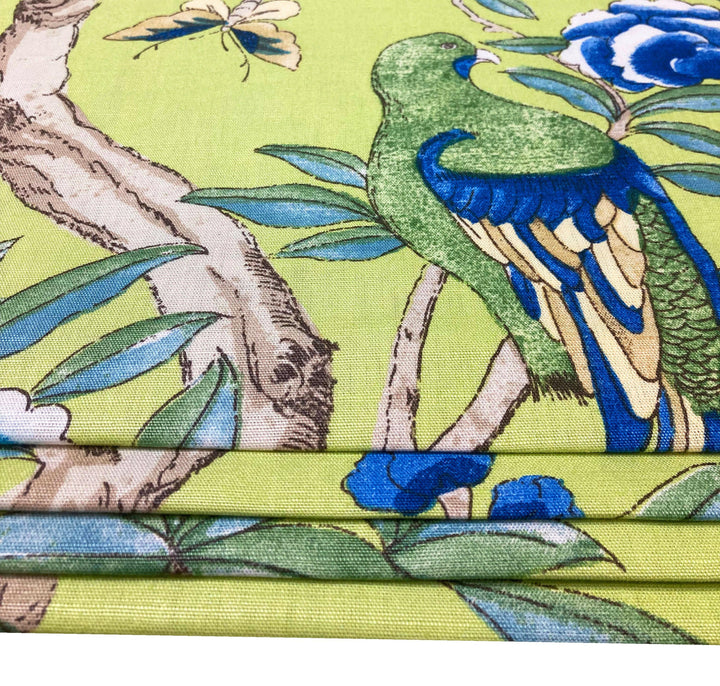 Thibaut - Giselle - Green -  Made To Measure Professionally Made Roman Blind.